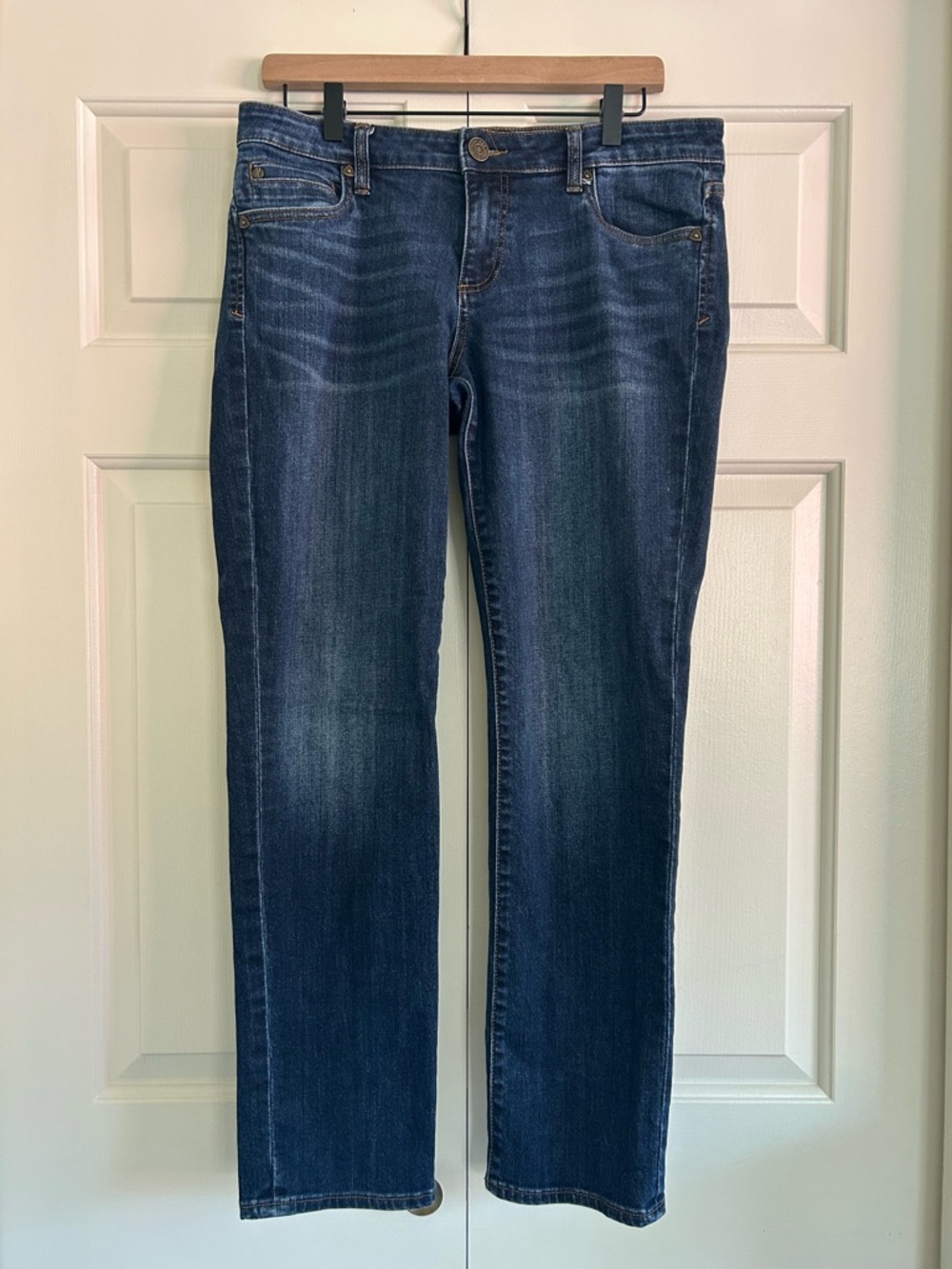 Kut from the Kloth Katy Boyfriend Jeans - Dark Blue Wash, Women’s Size 10